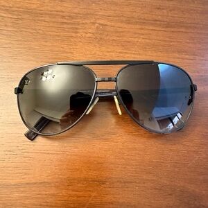 Louis Vuitton Attitude Pilote Black Sunglasses